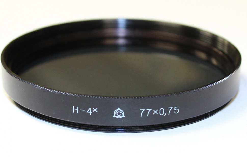 светофильтр ЛЗОС 77х0,75мм Н-4х (сост 5-)