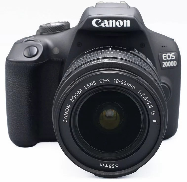 Canon EOS 2000D kit 18-55mm IS II (6400 кадров)