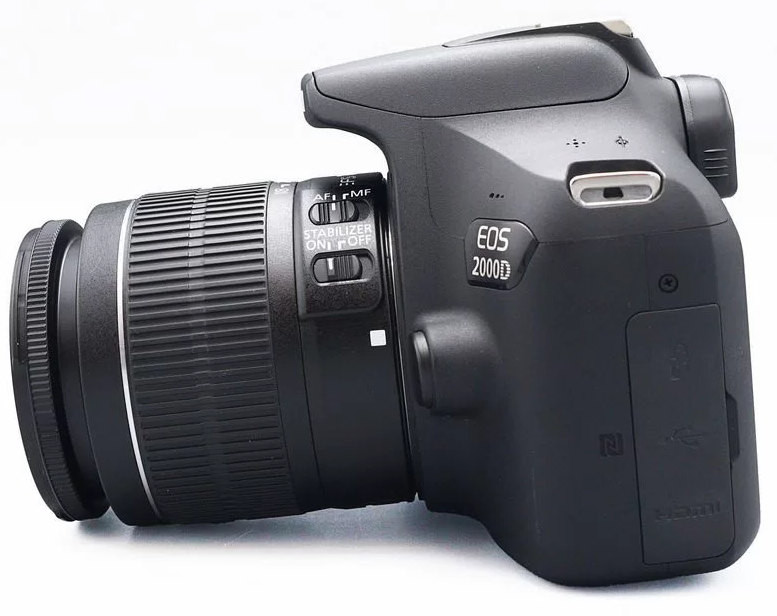 Canon EOS 2000D kit 18-55mm IS II (6400 кадров)