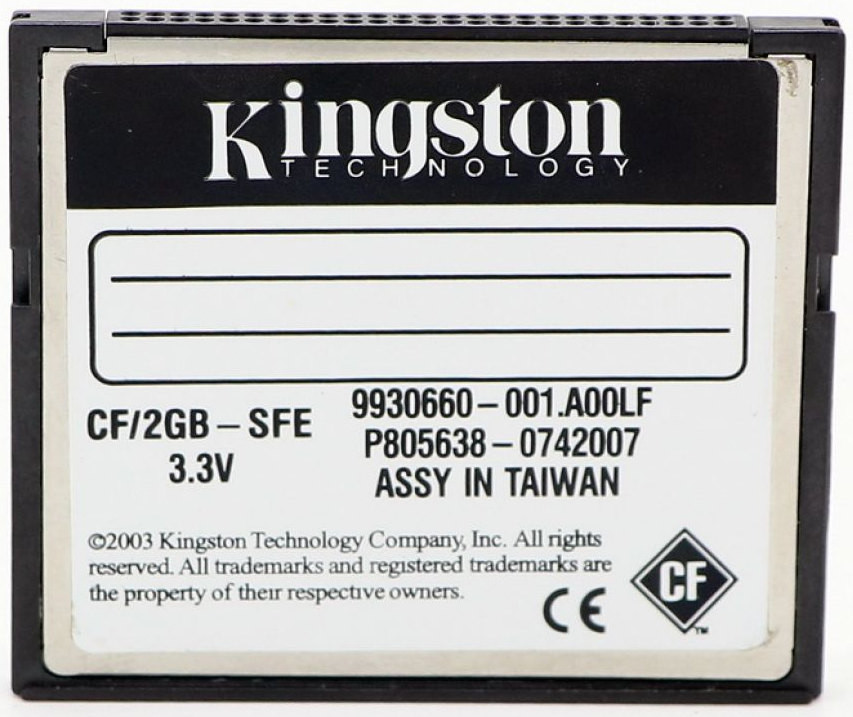 Kingston CompactFlash 50x 2Gb