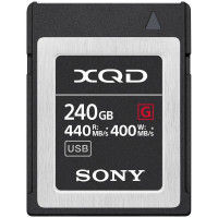 Карта памяти Sony XQD 240Gb QDG240F, чтение 440, запись 400 Мб/с