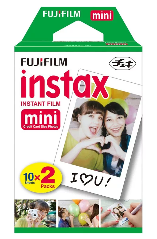 Картридж для моментальной фотографии Fujifilm Instax Mini Glossy, 20 шт.