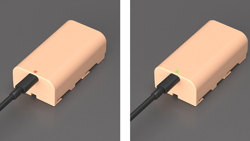 Аккумулятор Kingma NP-F550 2600mAh Type-C