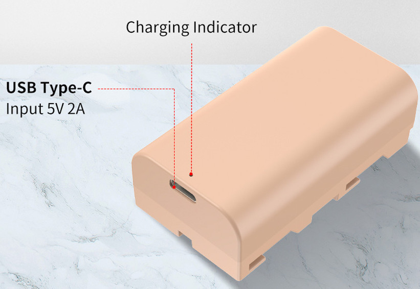 Аккумулятор Kingma NP-F550 2600mAh Type-C