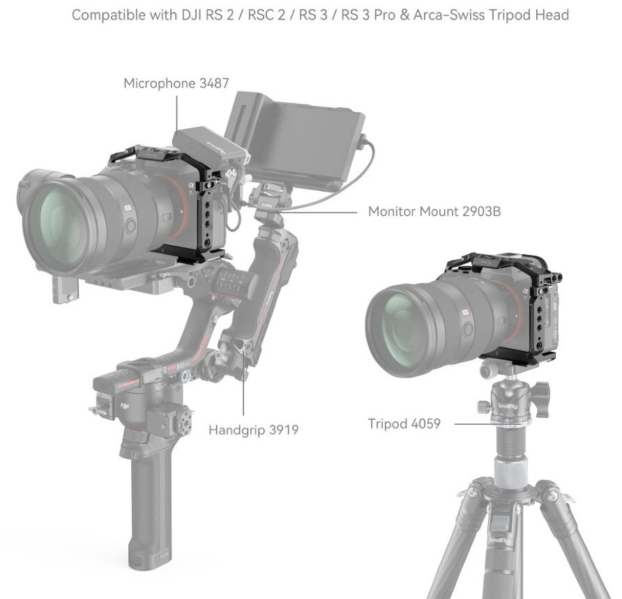 Клетка SmallRig 2087D для Sony A7RIII/A7III