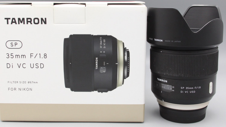Tamron SP 35mm f/1.8 Di VC USD Nikon F (состояние 5)