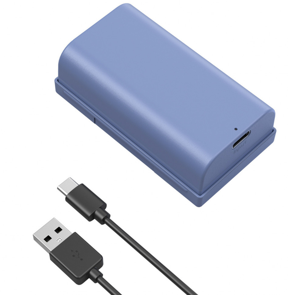 Аккумулятор SmallRig 4331 NP-F550 Type-C Синий