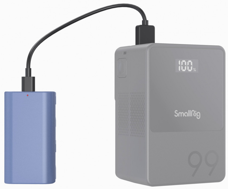 Аккумулятор SmallRig 4331 NP-F550 Type-C Синий