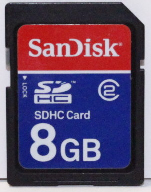Карты памяти SDHC (б\у)
