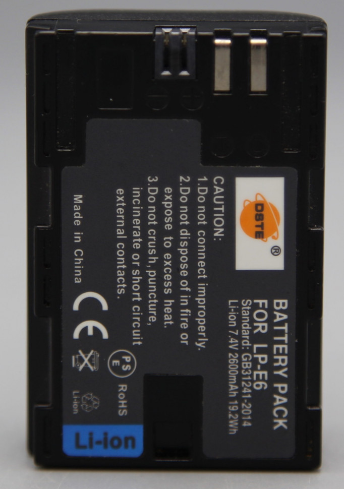 Аккумулятор Battery Pack LP-E6 (состояние 5)
