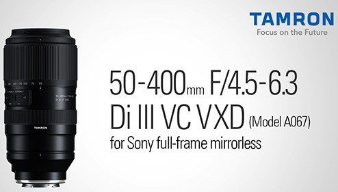 Tamron 50-400mm f/4.5-6.3 Di III VC VXD for Nikon