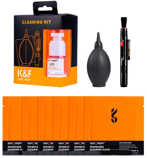 Набор для ухода за оптикой K&F Concept 4-in-1 Cleaning Kit
