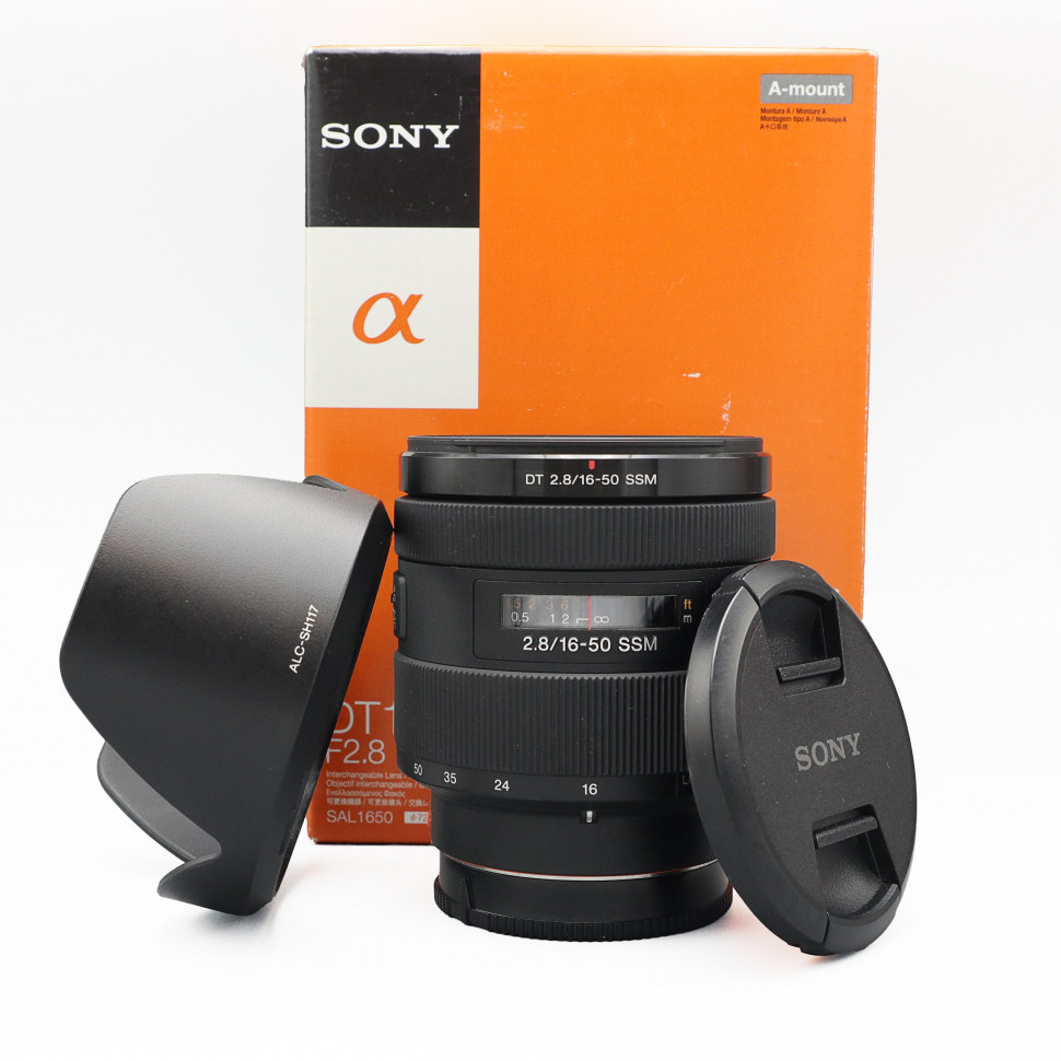 Sony DT 16-50mm f2,8 ssm (состояние 5-)