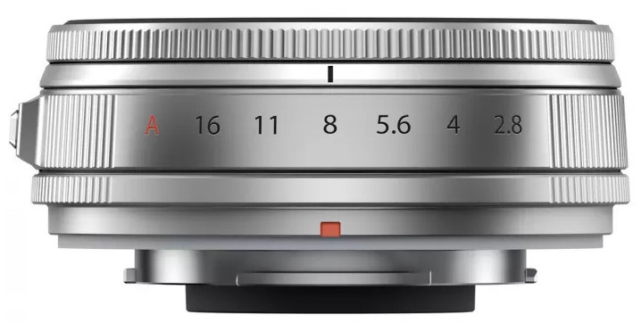 Объектив Fuji XF 23mm f/2.8 R WR, серебристый