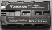 Аккумулятор GreenBean NP-F550 3350 мАч