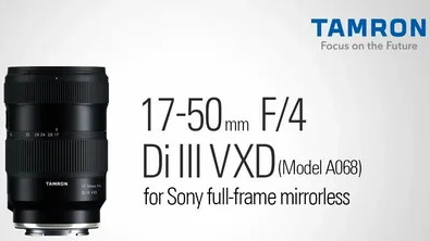 Tamron 17-50mm f/4 Di III VXD for Sony