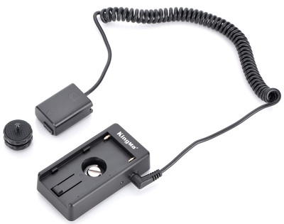 Kingma DR-FW50 + BM-F980D battery plate Kit, каплер + адаптер для аккумулятор...
