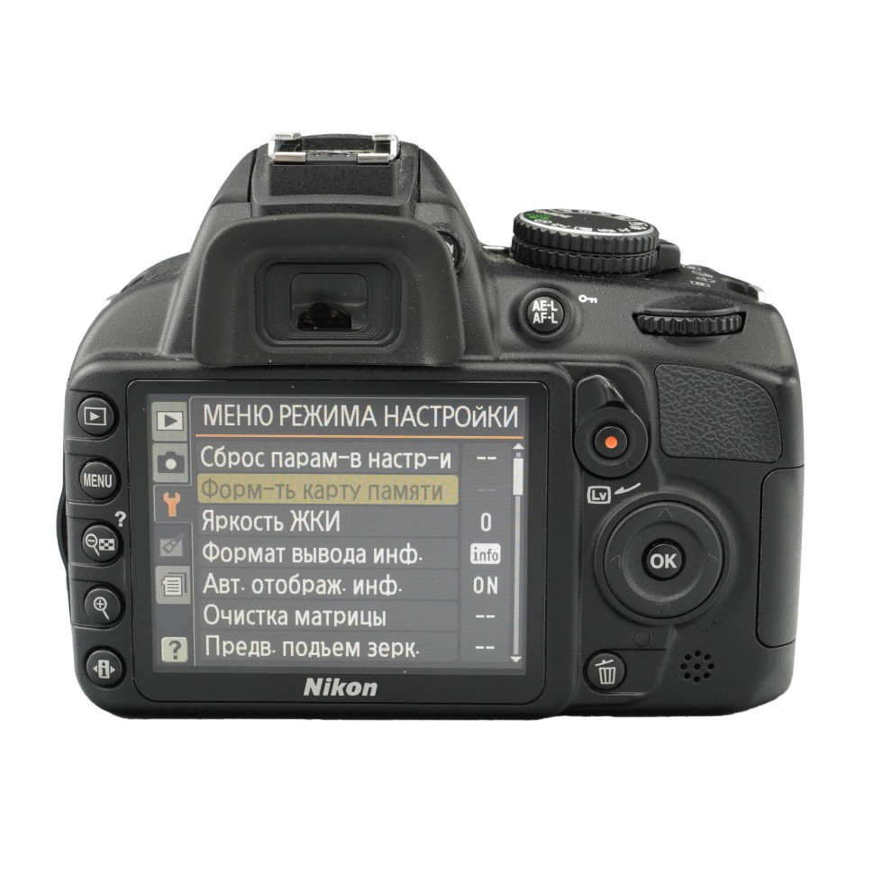 Nikon D3100 (3.000 кадров)