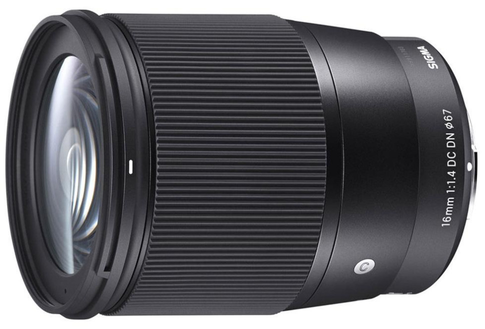 Объектив Sigma 16mm f/1.4 DC DN Contemporary Canon RF (APS-C)