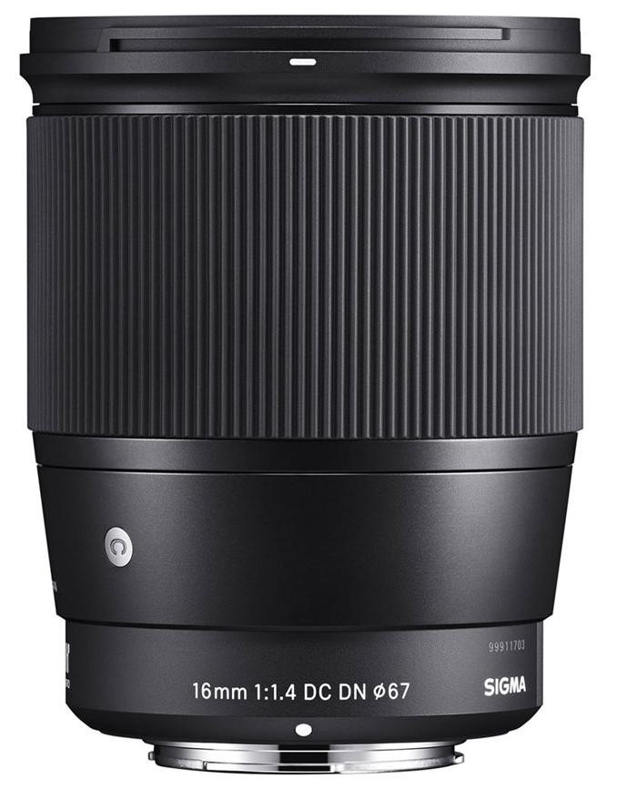 Объектив Sigma 16mm f/1.4 DC DN Contemporary Canon RF (APS-C)
