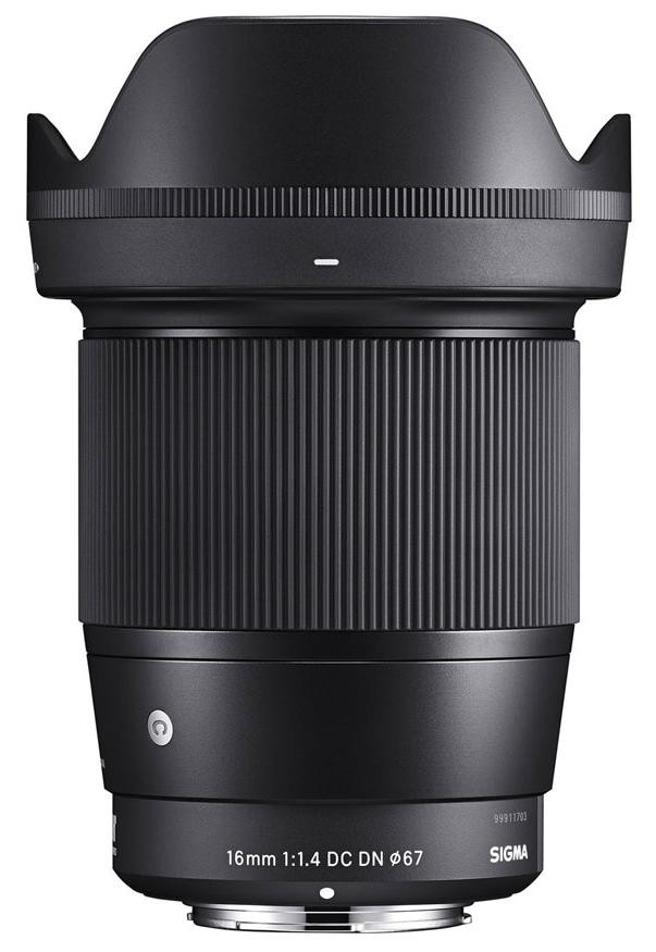 Объектив Sigma 16mm f/1.4 DC DN Contemporary Canon RF (APS-C)