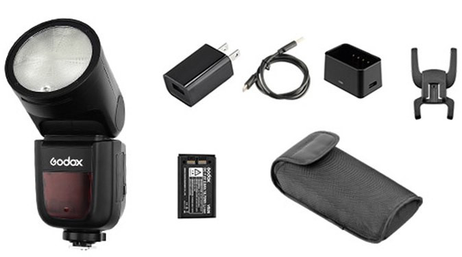Вспышка Godox V1C for Canon