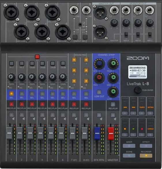 Микшер Zoom L-8 LIVETRAK