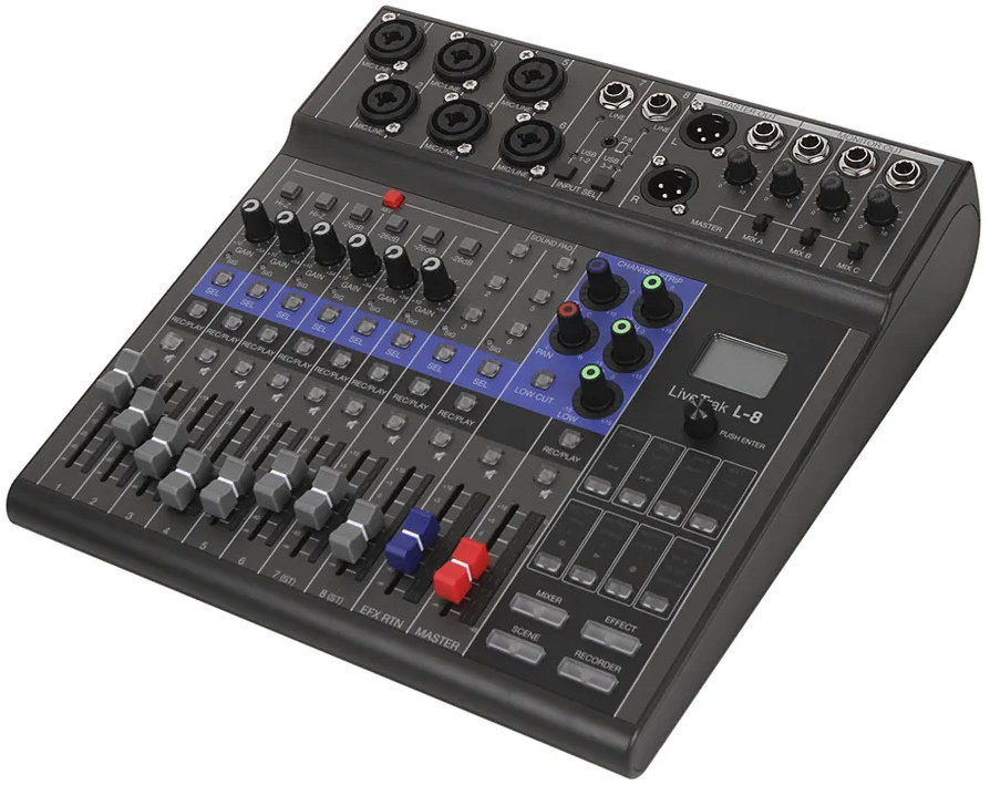 Микшер Zoom L-8 LIVETRAK