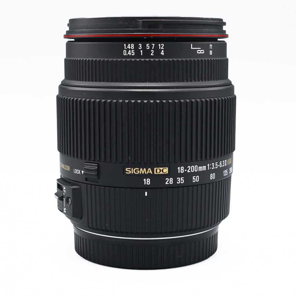 Sigma 18-200mm f/3.5-6.3 DC Canon EF-S  (состояние 5-)
