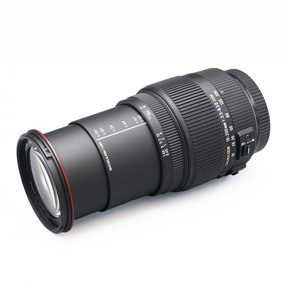 Sigma 18-200mm f/3.5-6.3 DC Canon EF-S  (состояние 5-)