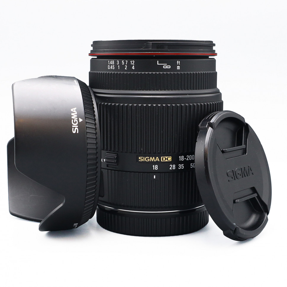 Sigma 18-200mm f/3.5-6.3 DC Canon EF-S  (состояние 5-)