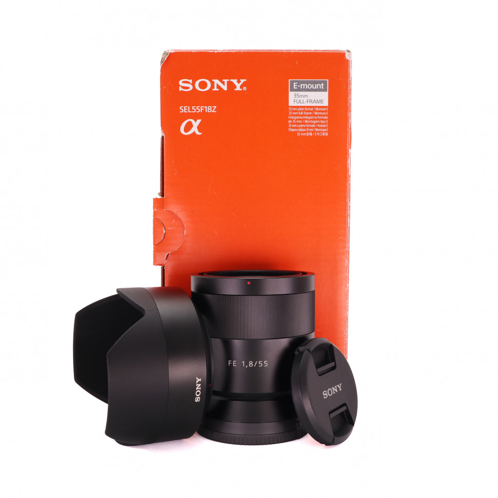 Sony Zeiss Sonnar T* FE 55mm F1.8 ZA (сост 5-)