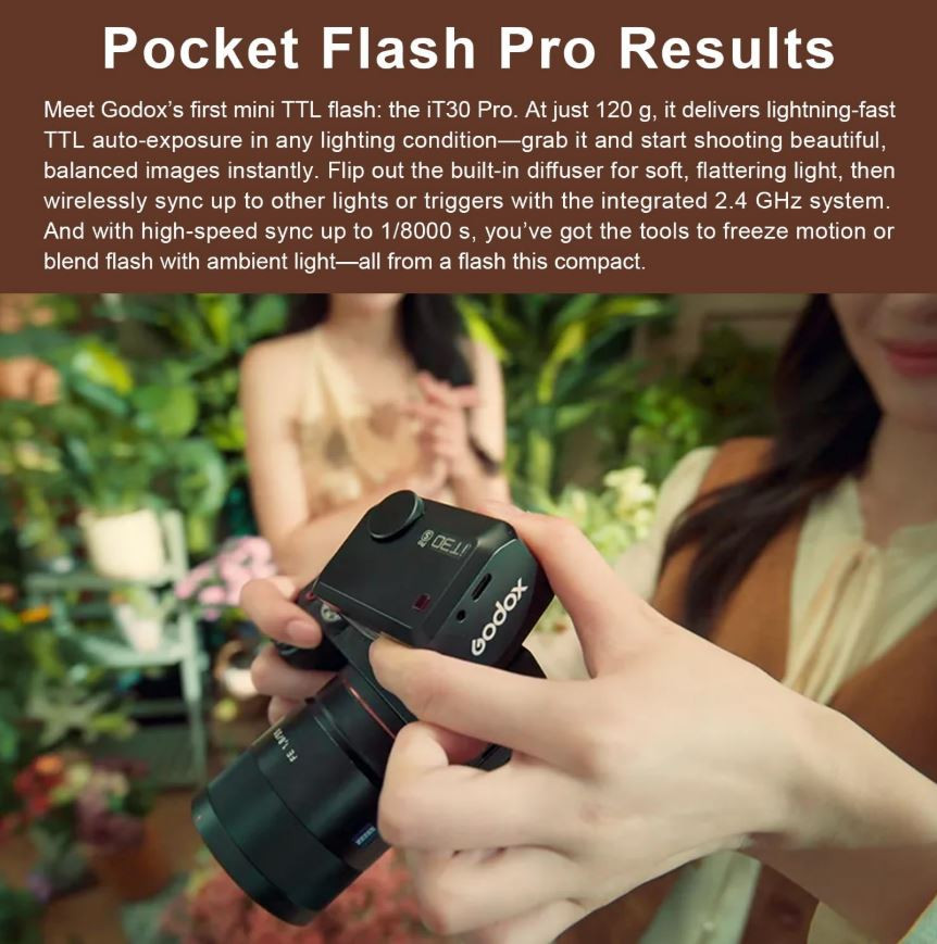 Godox iT30Pro S TTL (витринный образец)