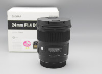 Sigma AF 24mm F1.4 DG HSM Art Canon EF (Like new)