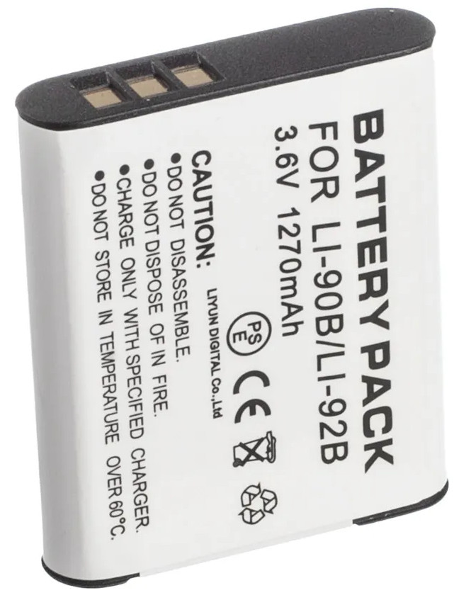 Аккумулятор Battery Pack LI-92B для Olympus TG-7