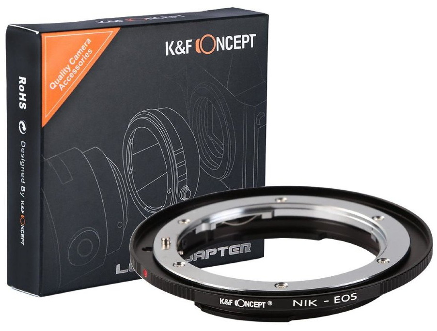 K&F Concept Nikon F - Canon EF (like new)