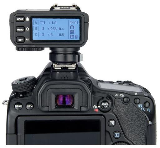 Пульт-радиосинхронизатор Godox X2T-C TTL для Canon