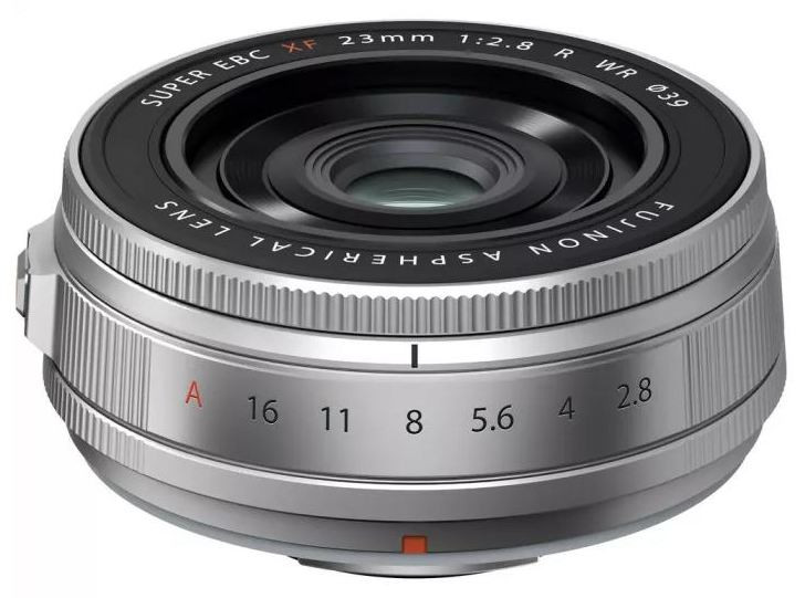 Fujifilm XF 23mm f/2.8 R WR серебристый (витринный экземпляр)