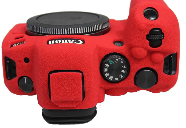 силиконовый чехол для Canon EOS R5 красный