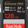 Карта памяти SDXC 128GB Sandisk Extreme Pro UHS-II V60 U3 280/100 Mb/s
