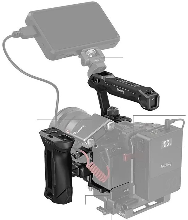 Клетка SmallRig 3710 "Rhinoceros" Advanced Kit для Sony a7RV/a7IV/a7SIII