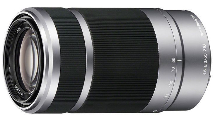Sony SEL 55-210mm f/4.5-6.3 OSS серебристый