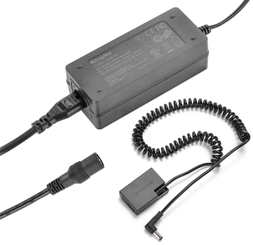 Kingma DR-LPE17 + EU plug Power adapter, комплект из каплера и сетевого адаптера
