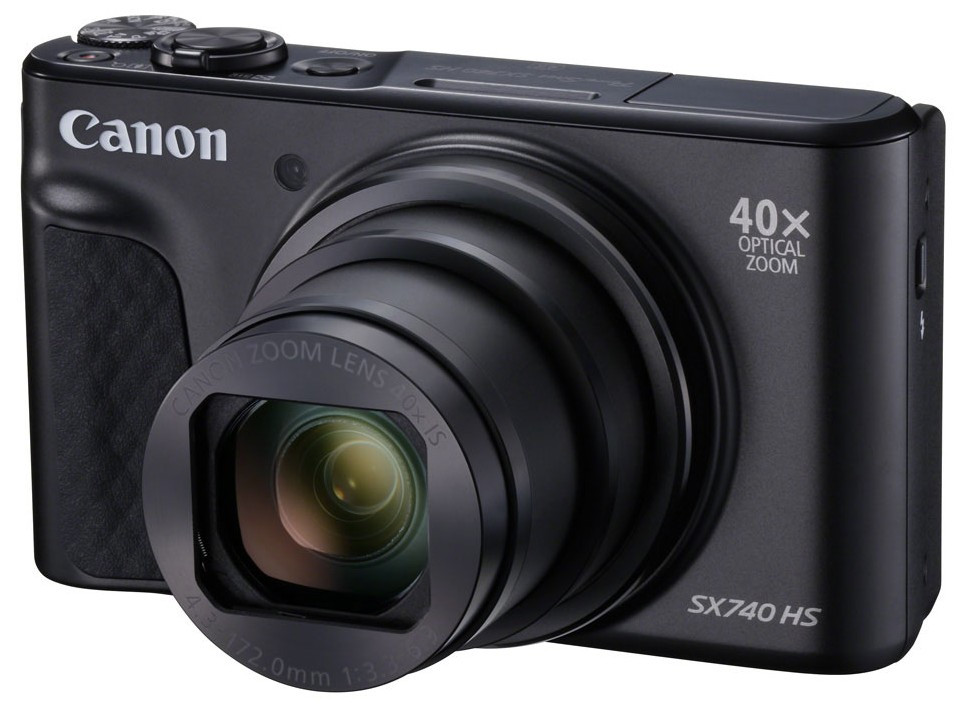 Фотоаппарат Canon PowerShot SX740 HS черный