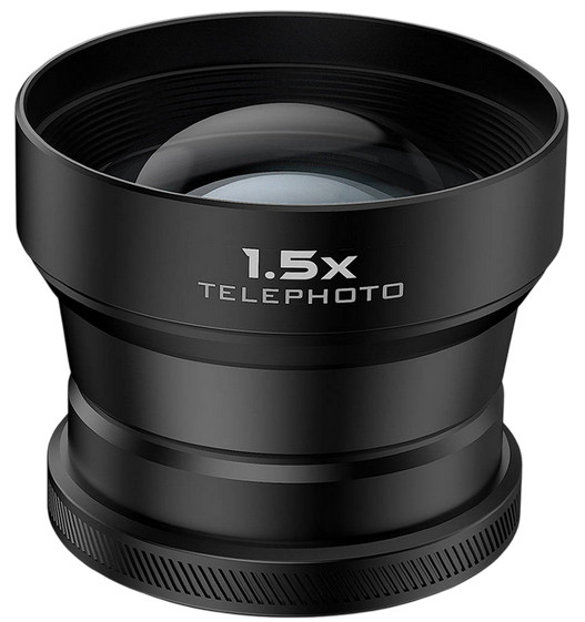 Объектив-насадка Freewell 1.5x Telephoto для Fujifilm X100V/X100VI Чёрный