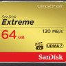 Карта памяти SanDisk Extreme CF (Compact Flash) 64 ГБ [SDCFXSB-64G-G46]