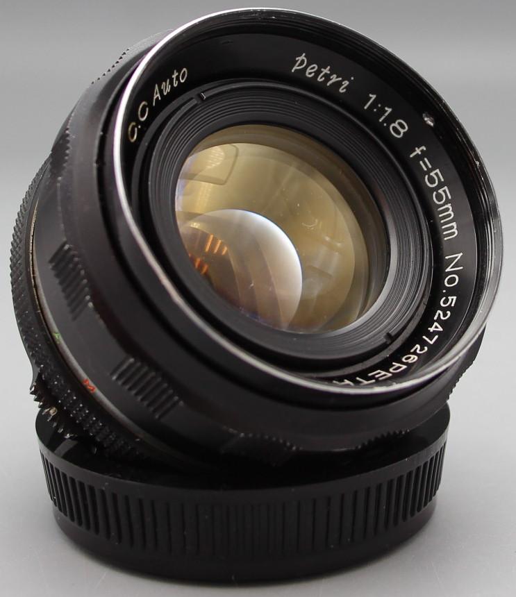 Petri 55mm f/1.8 C.C Auto