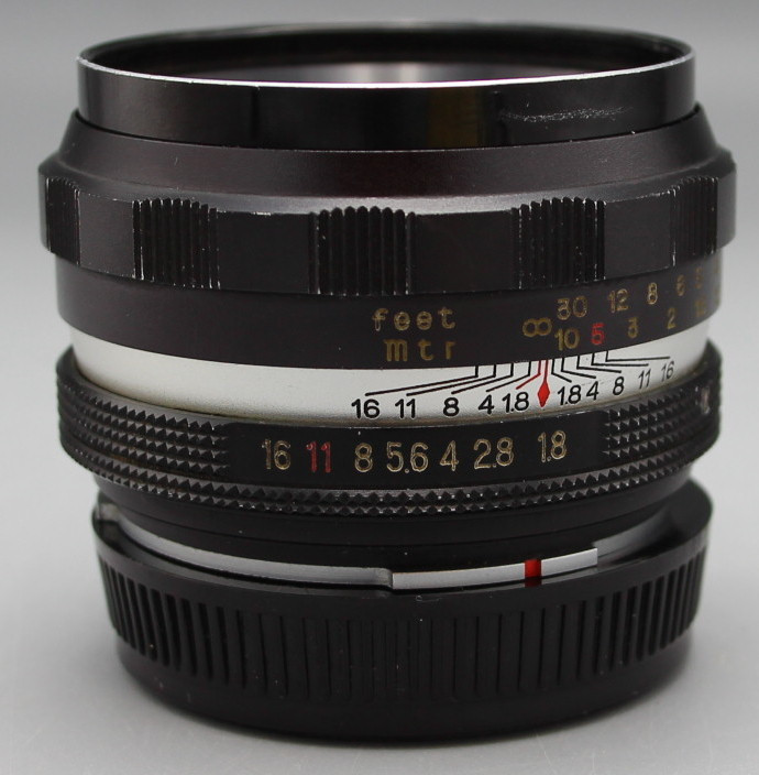 Petri 55mm f/1.8 C.C Auto