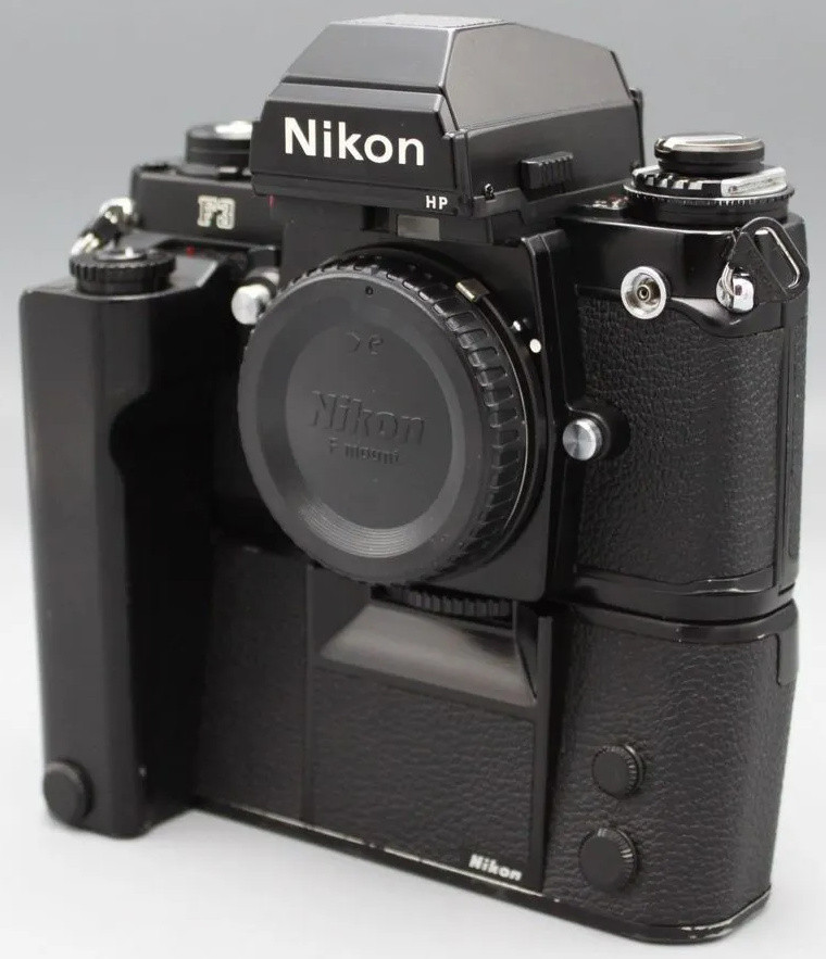 Nikon F3 HP + MD-4
