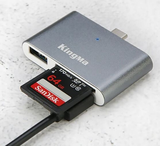 Картридер KingMa BMU008 Type-C OTG